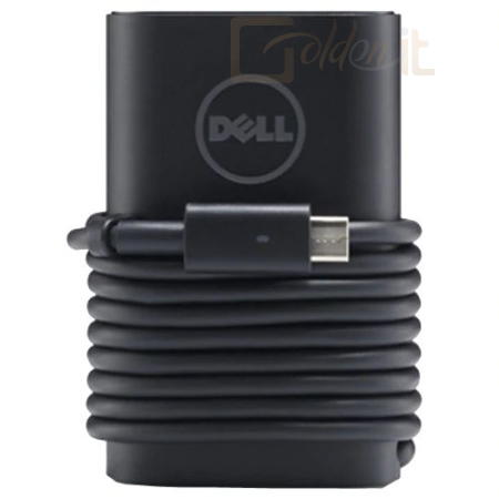 Notebook kiegészitők Dell USB-C 130W AC Adapter with 1m Power Cord Black - 450-AHRG