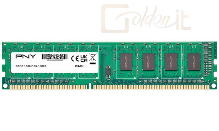 RAM PNY 8GB DDR3 1600MHz - DIM8GBN12800/3-SB