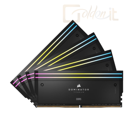RAM Corsair 64GB DDR5 6000MHz Kit(4x16GB) Dominator Titanium RGB - CMP64GX5M4B6000C36