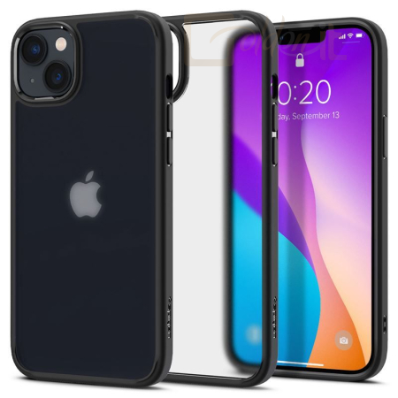 Okostelefon kiegészítő Spigen Ultra Hybrid, frost black - iPhone 14 - ACS05047