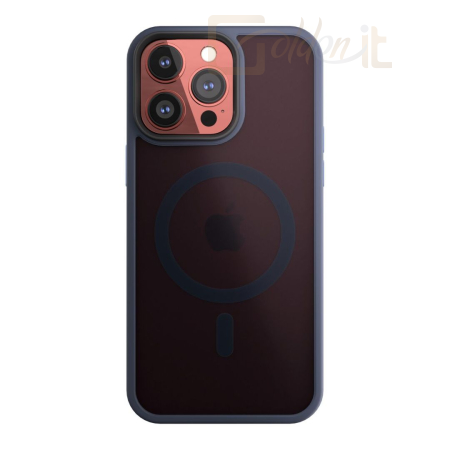 Okostelefon kiegészítő Next One Mist Shield Case for iPhone 15 Pro MagSafe Compatible - Midnight - IPH-15PRO-MAGSF-MISTCASE-MN