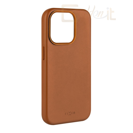 Okostelefon kiegészítő FIXED MagLeather for Apple iPhone 15 Plus, brown - FIXLM-1201-BRW