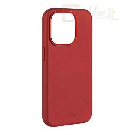 Okostelefon kiegészítő FIXED MagLeather for Apple iPhone 15, red - FIXLM-1200-RD