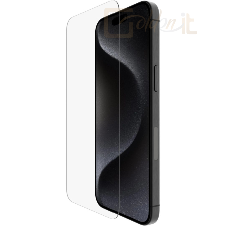 Okostelefon kiegészítő Belkin ScreenForce Pro UltraGlass2 AM Screen Protection for iPhone 15 Pro - SFA097EC
