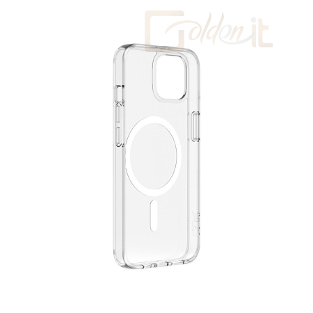 Okostelefon kiegészítő Belkin SheerForce Magnetic Anti-Microbial Protective Case for iPhone 13 Clear - MSA005BTCL