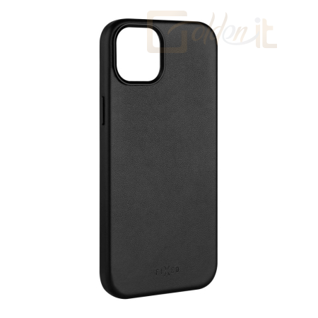 Okostelefon kiegészítő FIXED MagLeather for Apple iPhone 15, black - FIXLM-1200-BK