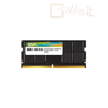 RAM - Notebook Silicon Power 32GB DDR5 4800MHz SODIMM - SP032GBSVU480F02