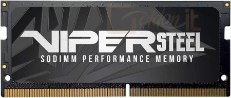 RAM - Notebook Patriot 16GB DDR4 3200MHz SODIMM Viper Steel Black - PVS416G320C8S