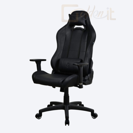 Gamer szék Arozzi Torretta Soft PU Gaming Chair Pure Black - TORRETTA-SPU-PBK