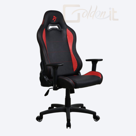 Gamer szék Arozzi Torretta Soft PU Gaming Chair Pure Black/Red - TORRETTA-SPU-RED