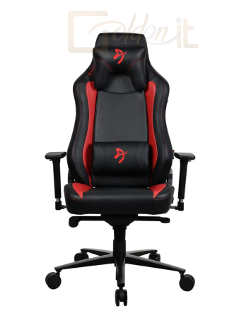 Gamer szék Arozzi Vernazza SoftPU Gaming Chair Pure Black/Red - VERNAZZA-SPU-RED
