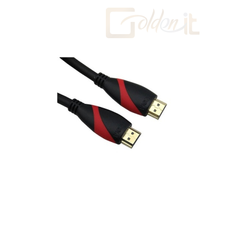 Kábel - VCOM kábel HDMI (apa-apa) 1,8 m, fekete (v2.0, 4k 60 Hz)
