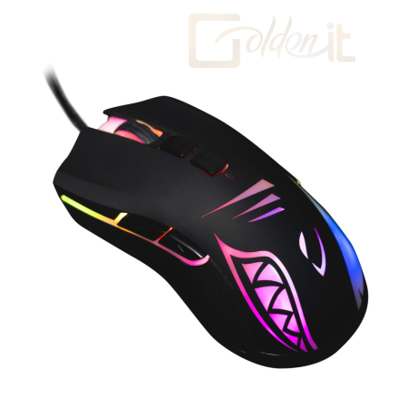 Egér Shark Gaming Velocity RGB Gaming Mouse Black - SHARK-VELOCITY