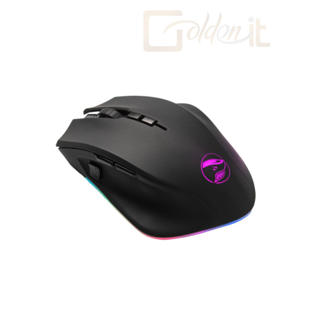 Egér Shark Gaming Velocity M71 RGB Gaming Mouse Black - SV-M71-WL