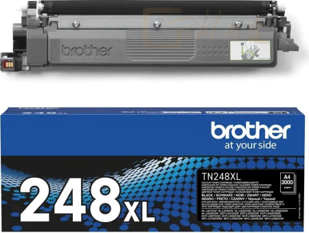 Nyomtató - Tintapatron Brother TN-248XL Black toner - TN248XLBK