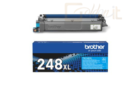 Nyomtató - Tintapatron Brother TN-248XL Cyan toner - TN248XLC