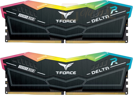 RAM TeamGroup 32GB DDR5 6000MHz Kit(2x16GB) T-Force Delta RGB Black - FF3D532G6000HC38ADC01