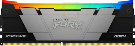 RAM Kingston 8GB DDR4 4000MHz Fury Renegade RGB Black - KF440C19RB2A/8