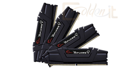 RAM G.SKILL 32GB DDR4 3200MHz Kit(4x8GB) Ripjaws V Black - F4-3200C16Q-32GVKB