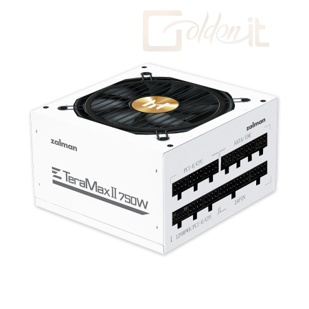 Táp Zalman 750W 80+ Gold TeraMax II White - ZM750-TMX2 WH