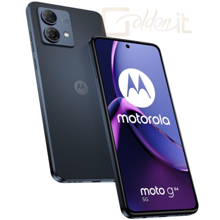Mobil készülékek Motorola Moto G84 256GB DualSIM Midnight Black - PAYM0008PL