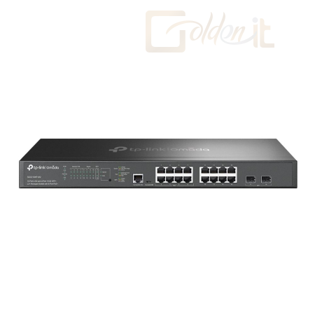 Hálózati eszközök TP-Link SG3218XP-M2 Omada 16-Port 2.5G and 2-Port 10GE SFP+ L2+ Managed Switch with 8-Port PoE+ - SG3218XP-M2
