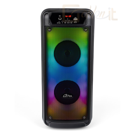 Hangfal Media-Tech MT3177 Flamebox Up RGB Bluetooth Speaker Black - MT3177