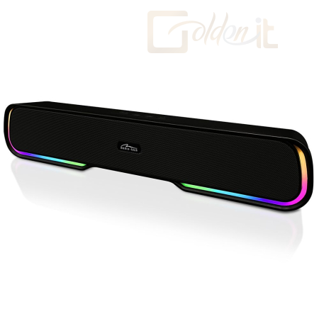 Hangfal Media-Tech MT3180 Phantom BT Hordozható Bluetooth Soundbar Black - MT3180