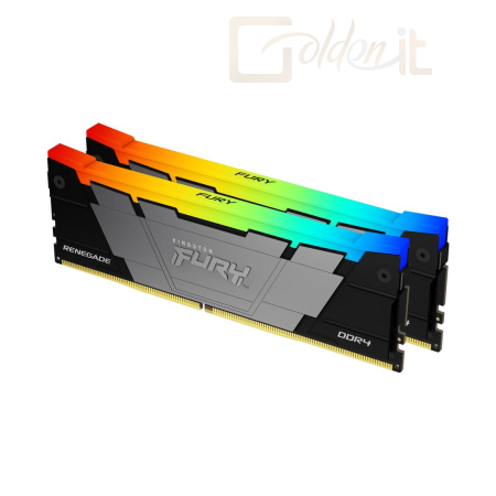 RAM Kingston 64GB DDR4 3200MHz Kit(2x32GB) Fury Renegade RGB Black - KF432C16RB2AK2/64