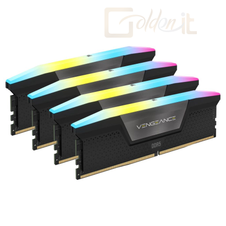 RAM Corsair 96GB DDR5 5600MHz Kit(4x24GB) Vengeance RGB Black - CMH96GX5M4B5600C40