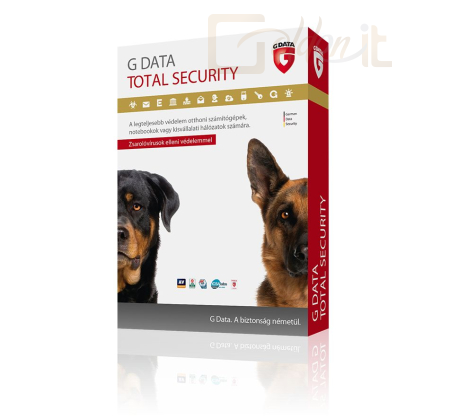 Vírusvédelem G Data Total Security 3 Felhasználó 1 Év HUN Online Licenc Hosszabbítás - C2003RNW12003