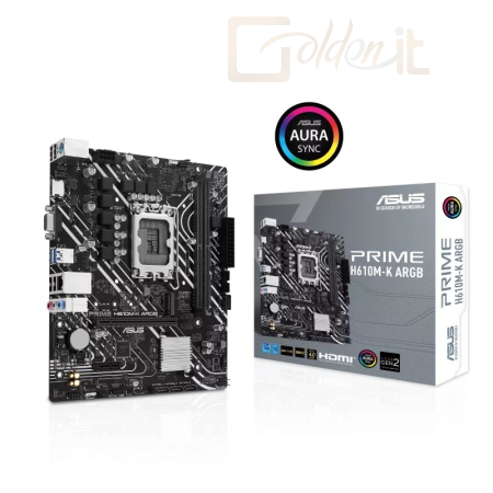 Alaplapok Asus PRIME H610M-K ARGB - 90MB1G90-M0EAY0