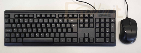 Billentyűzet Kolink USB Keyboard + Mouse Black HU - KB64U03