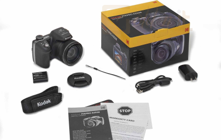 Kompakt Kodak PixPro AZ528 Black - KO-AZ528-BK
