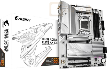 Alaplapok Gigabyte B650 AORUS ELITE AX ICE - B650 A ELITE AX ICE