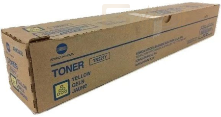 Nyomtató - Tintapatron Konica Minolta TN-221 Yellow toner - A8K3250
