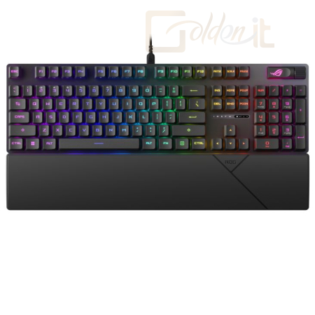 Billentyűzet Asus ROG Strix Scope II RX Keyboard Black HU - ROG STRIX SCOPE II RX