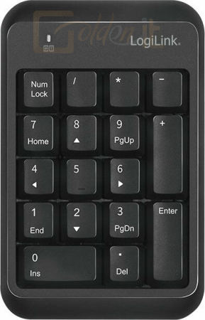 Billentyűzet Logilink Numeric Keypad Black - ID0201