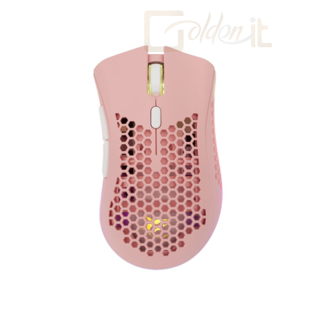 Egér White Shark Lionel Gaming mouse Pink - LIONEL-P