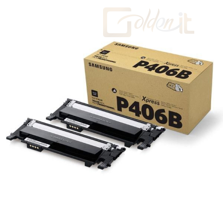 Nyomtató - Tintapatron Samsung CLT-P406B Blackpack toner - SU374A