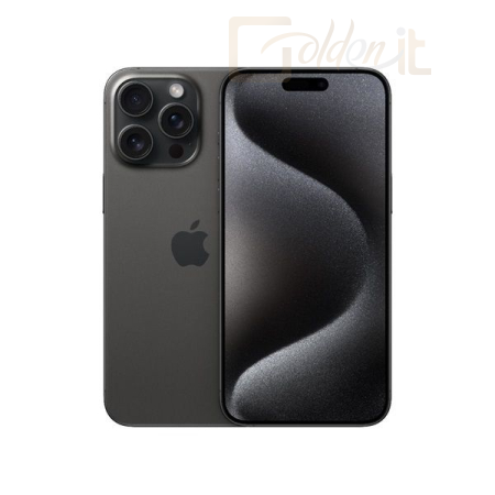 Mobil készülékek Apple iPhone 15 Pro Max 256GB Black Titanium - MU773