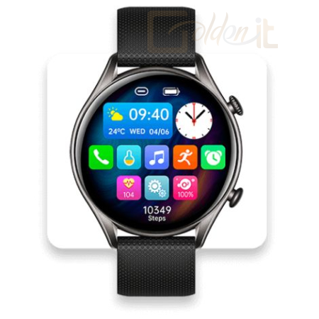 Okosóra MyPhone WATCH EL Black - SMA002668