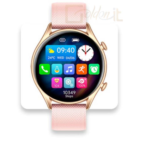 Okosóra MyPhone WATCH EL Pink - SMA002669