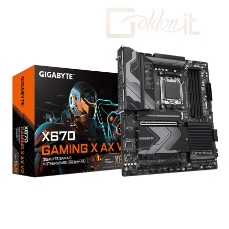 Alaplapok Gigabyte X670 GAMING X AX V2 - X670 GAMING X AX V2