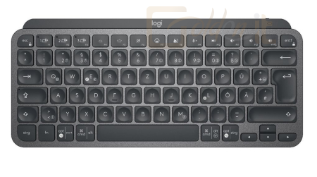 Billentyűzet Logitech MX Keys Mini Wireless Keyboard Graphite UK - 920-010606