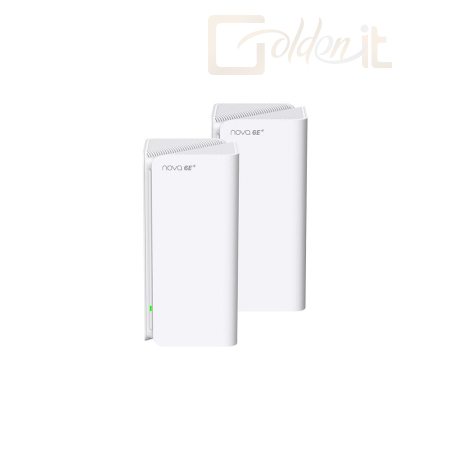Hálózati eszközök Tenda MX21 Pro AXE5700 Whole Home Mesh Wi-Fi 6E System White (2pack) - MX21 PRO (2-PACK)