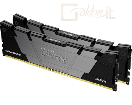 RAM Kingston 64GB DDR4 3600MHz Kit(2x32GB) Fury Renegade Black - KF436C18RB2K2/64