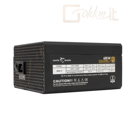 Táp White Shark 600W 80+ Bronze Colonel-2 - COLONEL-2
