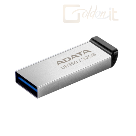 USB Ram Drive A-Data 32GB UR350 USB3.2 Silver/Black - UR350-32G-RSR/BK