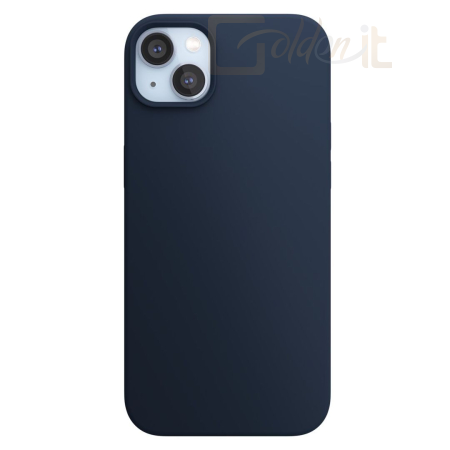Okostelefon kiegészítő Next One Silicone Case for iPhone 15 Plus MagSafe compatible - Royal Blue - IPH-15PLUS-MAGSAFE-BLUE